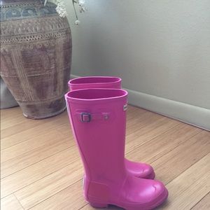 Pink Hunter Boots